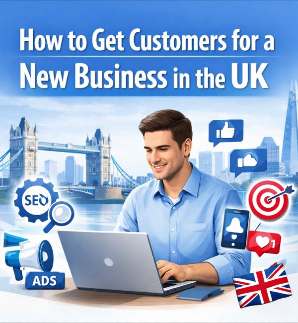 Getting Customers to a New Business in the UK