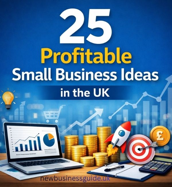 The 25 Profitable Business Ideas in the UK